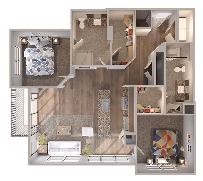 B2A 2402 floor plan