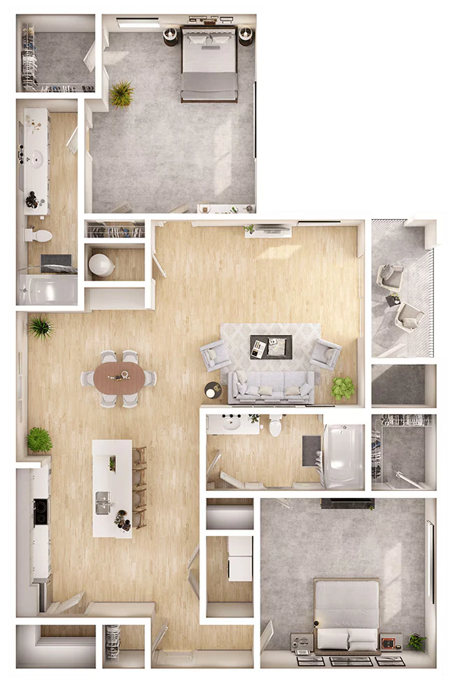 Carter 14-1421 floor plan
