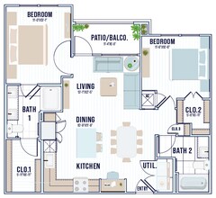 B1 3-3405 floor plan