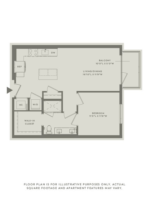 Unit 3047 floor plan