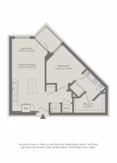 Unit 7057 floor plan