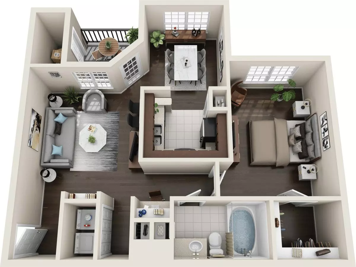 The Caspian 2305 floor plan