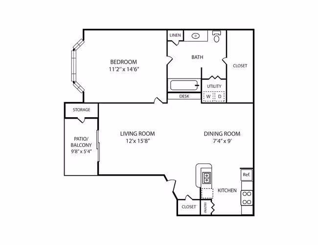 Acacia 00-10304 floor plan