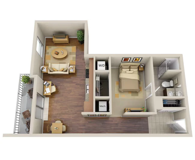 Unit 0609 0609 floor plan