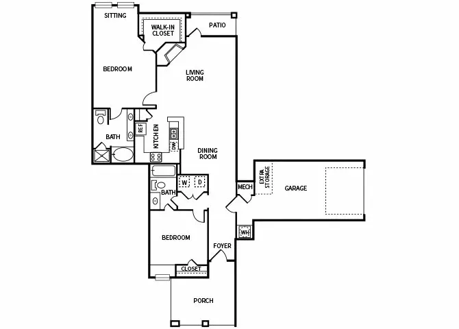 B4 2402 floor plan