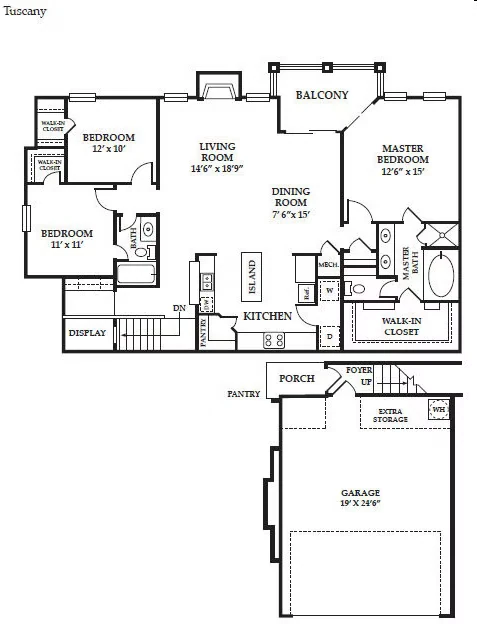 C2 1605 floor plan