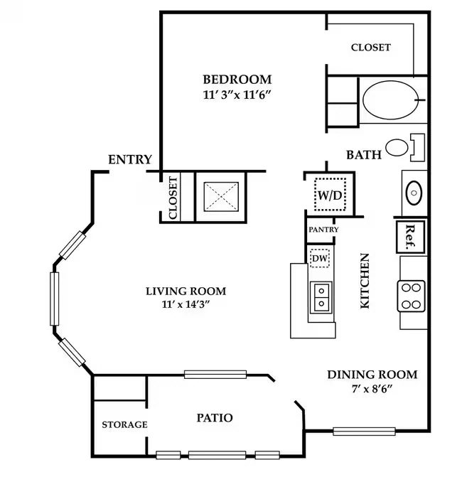A1 01-317 floor plan