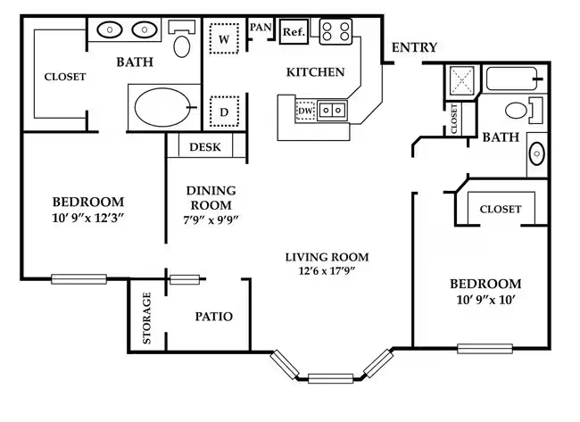 C1 01-524 floor plan