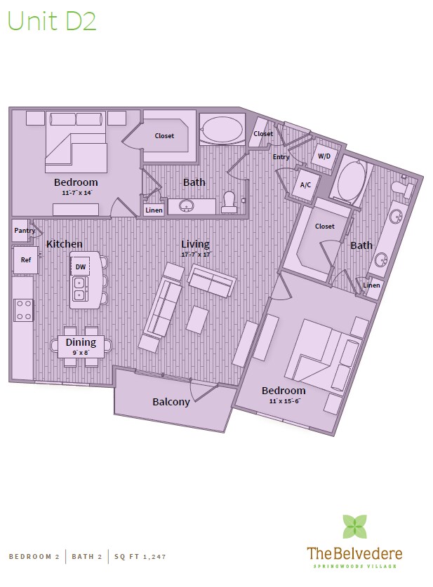D2 488 floor plan