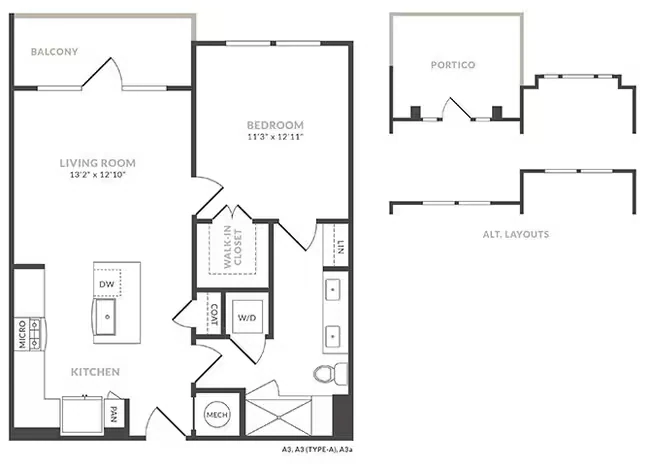Unit 3037 3037 floor plan