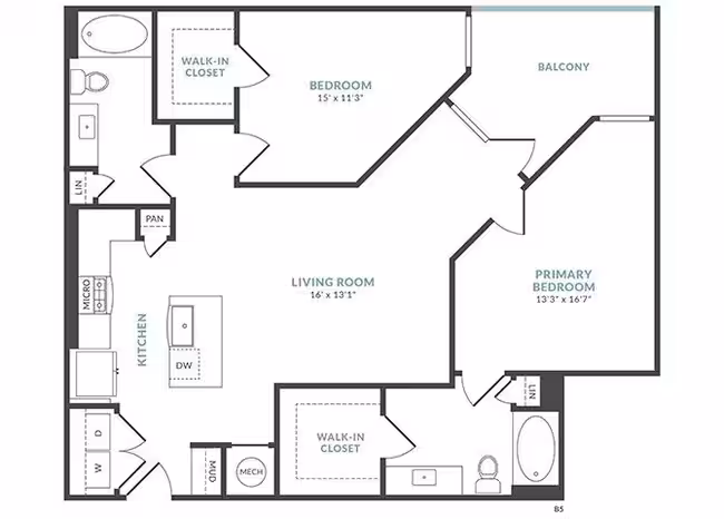 Unit 3093 3093 floor plan