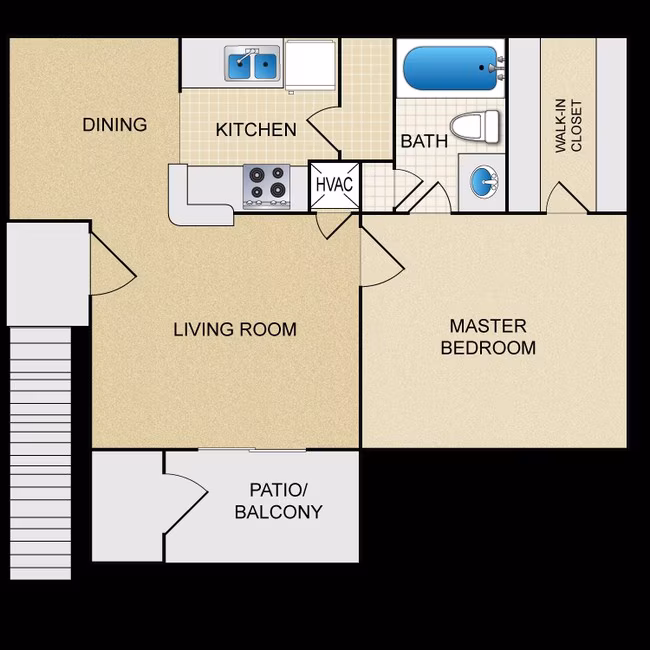A1 floor plan