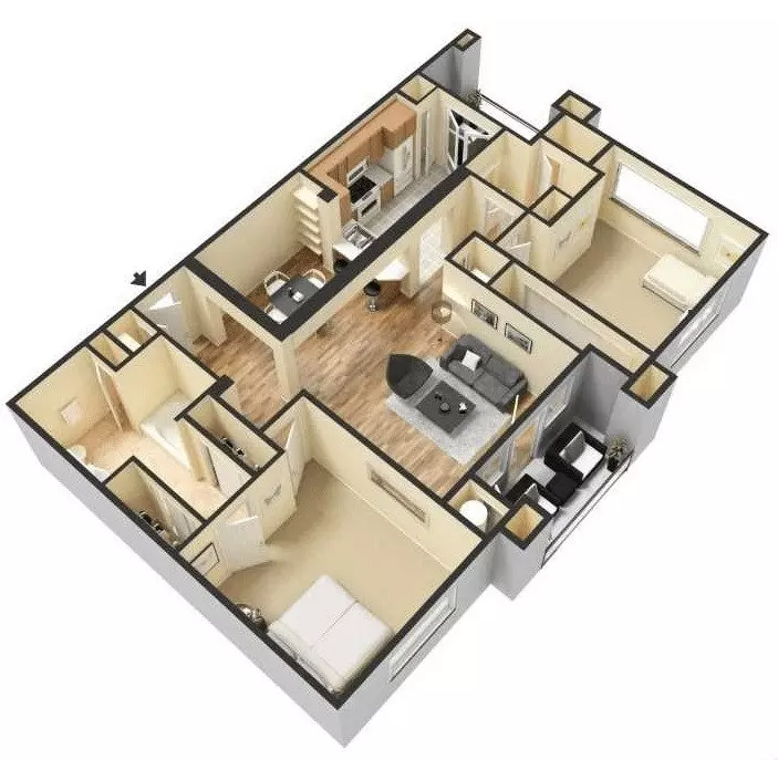 Unit 407 407 floor plan