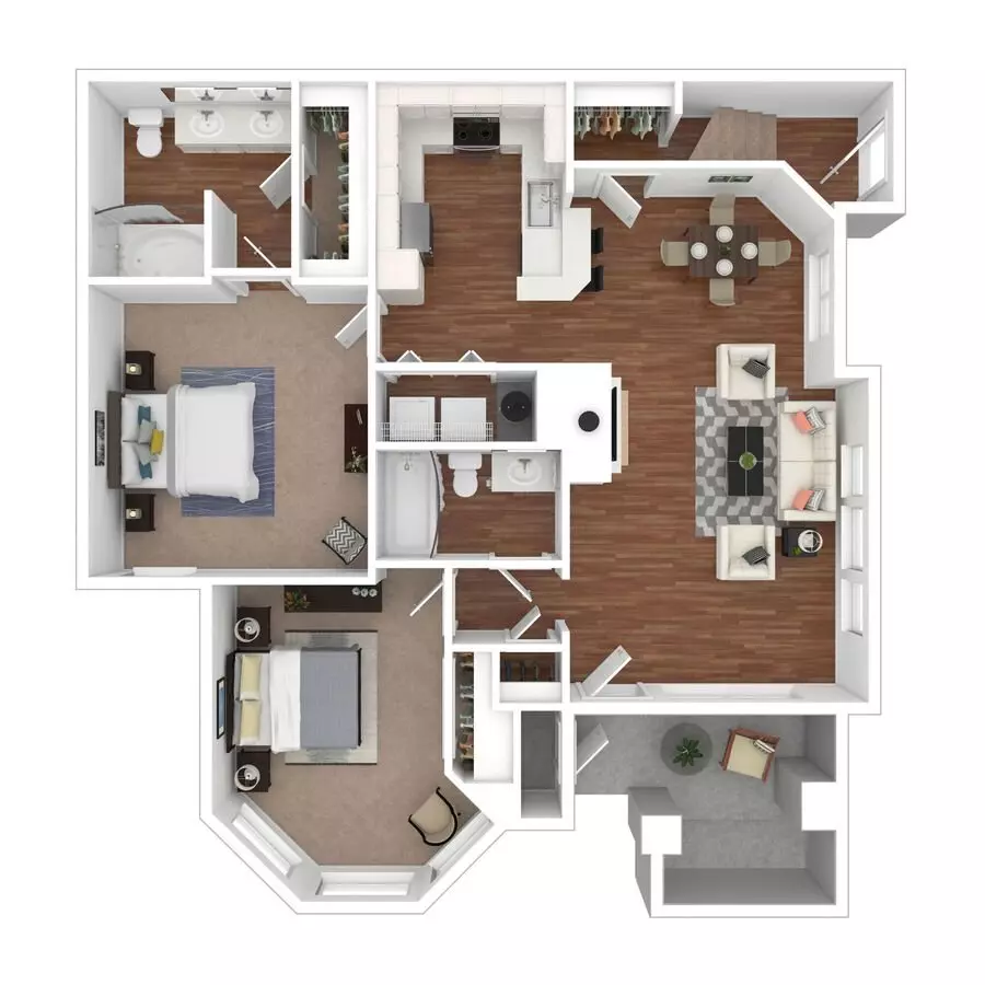 Unit 617 617 floor plan