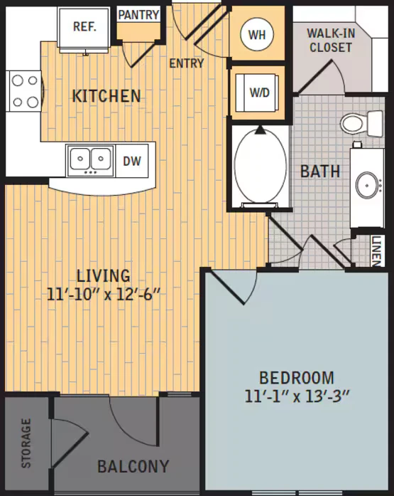 A1 1211 floor plan