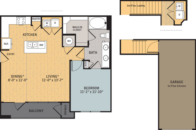 Unit 1913 floor plan