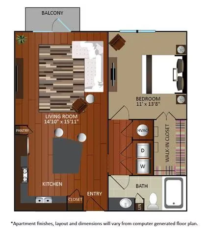 A1A 116 floor plan