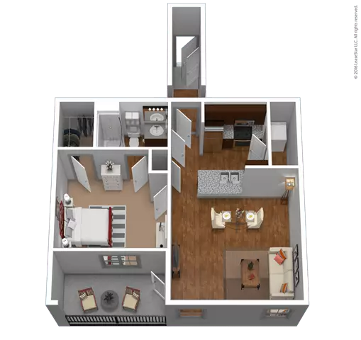 A1G - Attached Garage Included 26109 floor plan