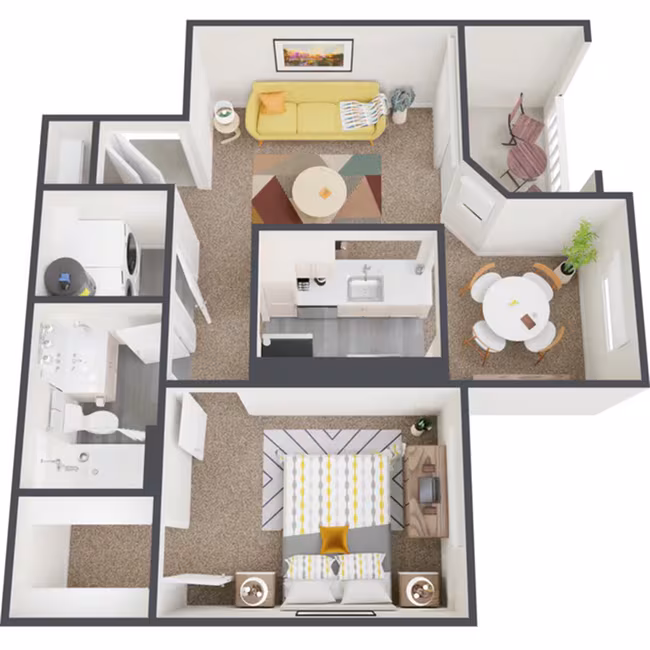 1+1 0753 floor plan