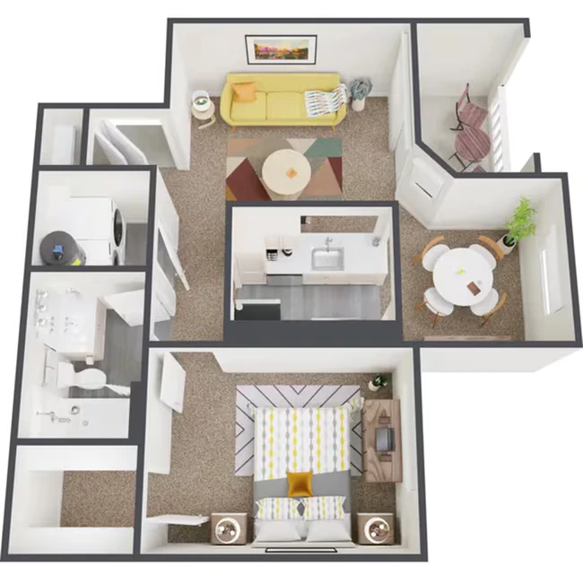 1+1 0753 floor plan