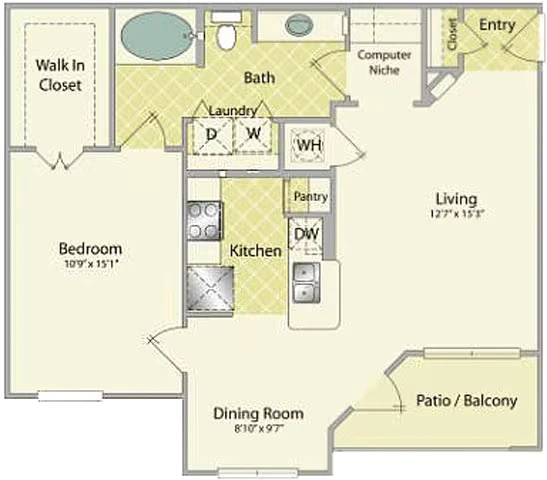 Turnberry 9304 floor plan