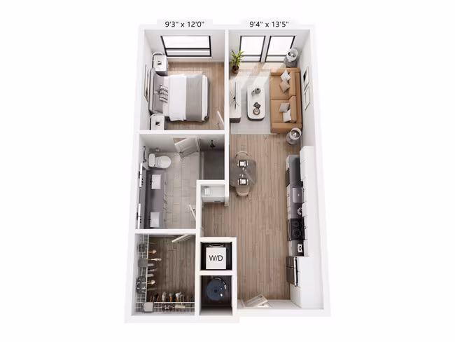 Unit 421 421 floor plan