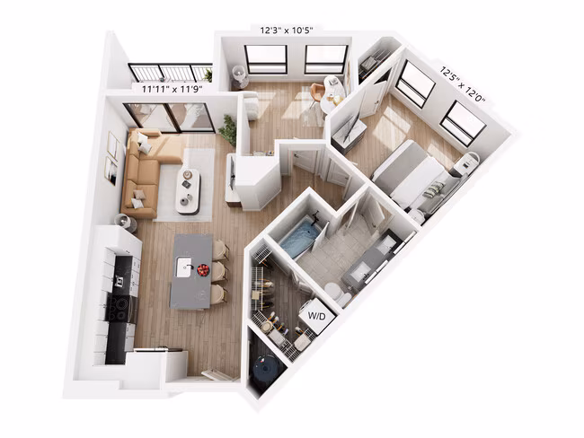 Unit 225 225 floor plan