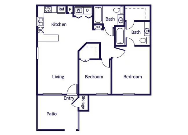 B2 3702 floor plan