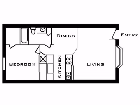 1x1 2062 floor plan