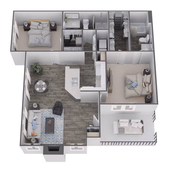 B1 632 floor plan