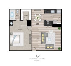 Unit 1308-2 1308-2 floor plan