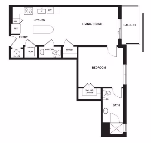 A4 405 floor plan