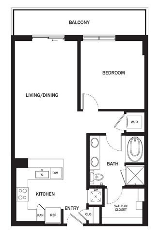 Unit 308 floor plan