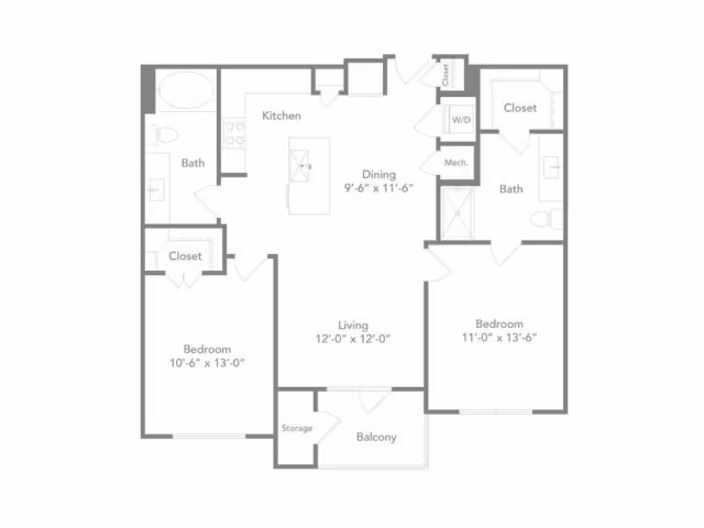 B1 02-2309 floor plan