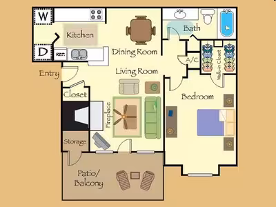 A2 1803 floor plan
