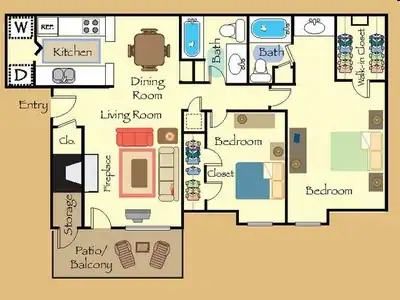 B3 0602 floor plan