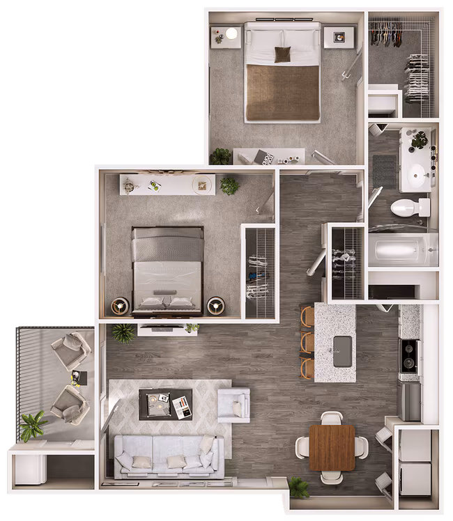 Unit 00621 floor plan