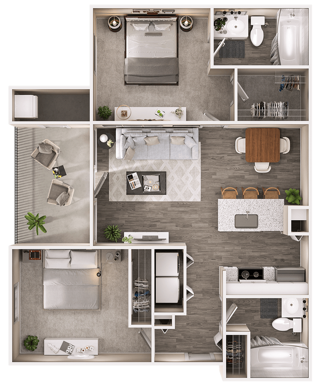 Unit 01018 floor plan