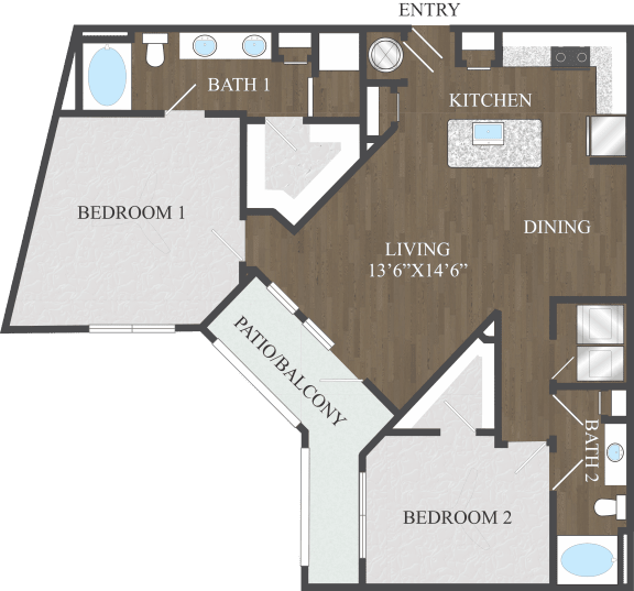 Unit 248 floor plan