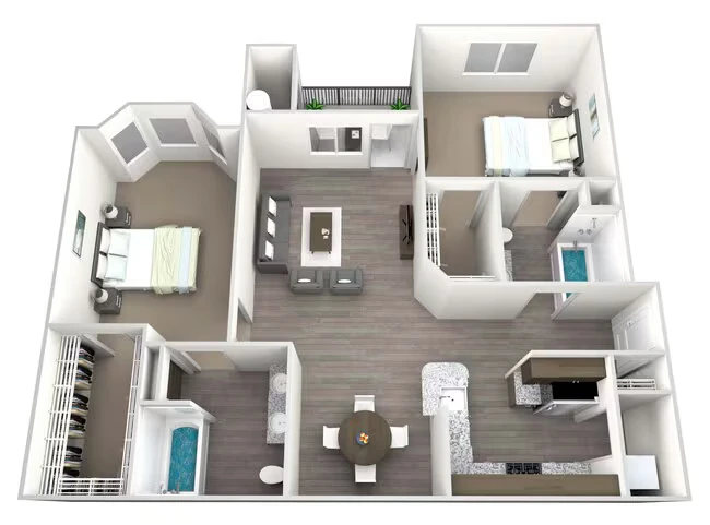 Travis 1215 floor plan