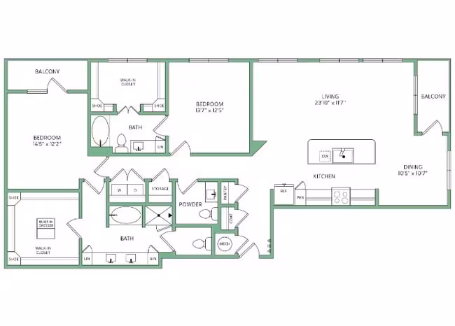 Unit 705 705 floor plan