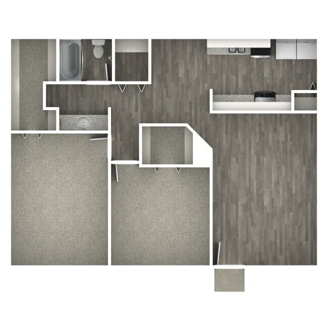 Modena 1-A04 floor plan