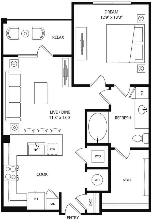 A1 Essential Housing 2311 floor plan