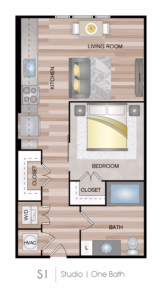 Unit 409 floor plan