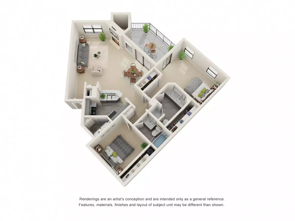 B3 - Classic L0602 floor plan