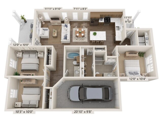 Unit 14927-TGL 14927-TGL floor plan