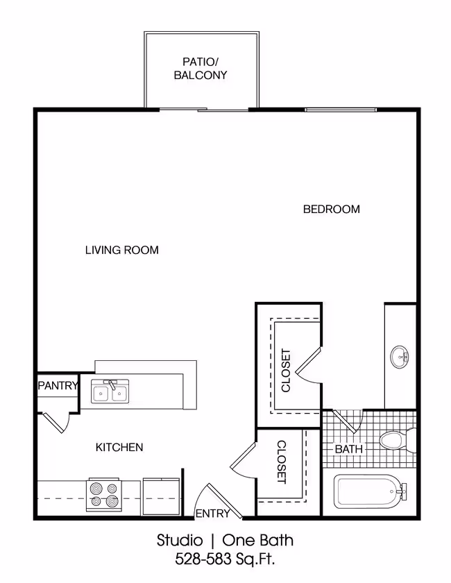 EFF floor plan
