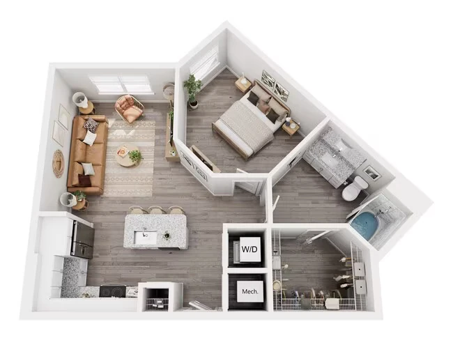 Unit 1106 1106 floor plan