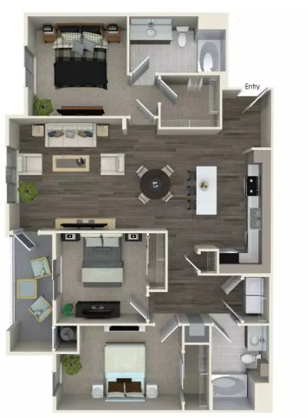 Unit 35301 35301 floor plan
