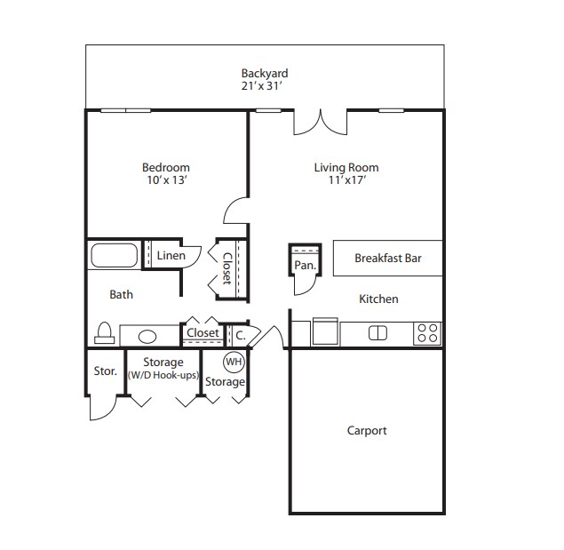 A1 02D floor plan